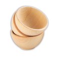 Learning Advantage Learning Advantage CTU73929 Wooden Bowls - Wood - Set of 3 CTU73929